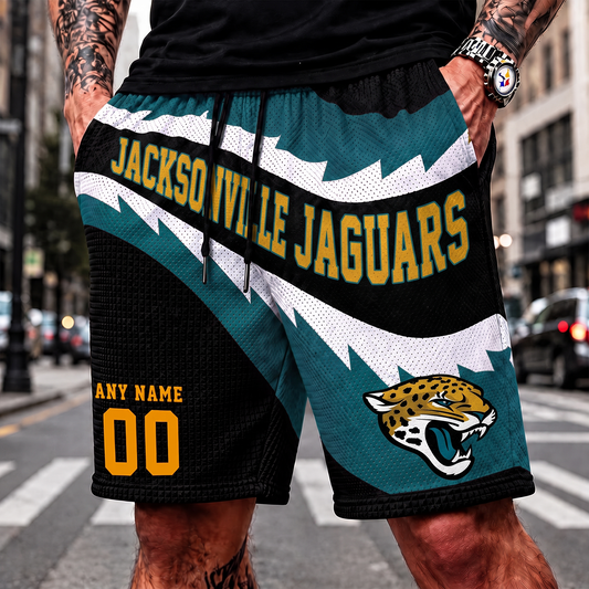 JJ_NFL SHORT PANTS CUSTOM NAME & NUMBER FOR FAN