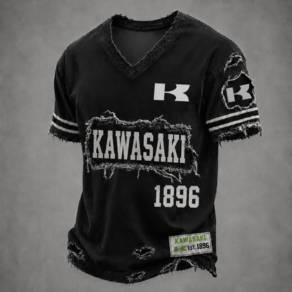 KAW LUXURY V-Neck T-Shirt 0506 DatND DVT
