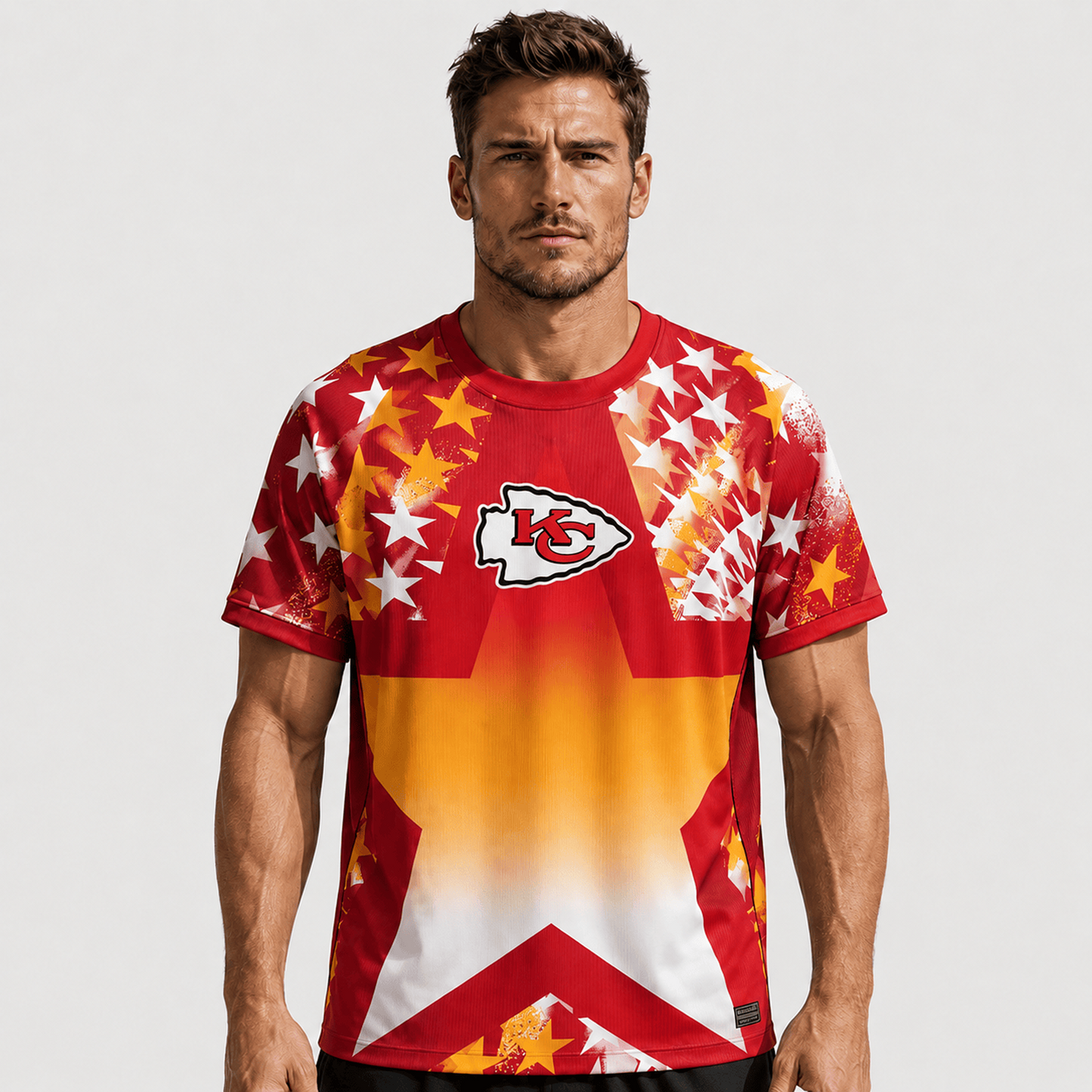 KC X Premium NFL Premium Patriotic Football Star