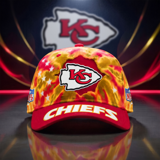KC x NFL Game Day Tie Dye Cap