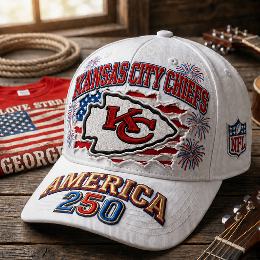 KC x NFL Premium Cap 250 Years Anniversary Of Freedom 0107