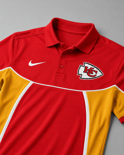KCC Premium NFL Personalized Sports Style Polo Shirt
