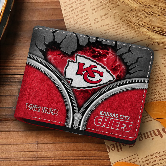 KCC x NFL 3D Leather Wallet