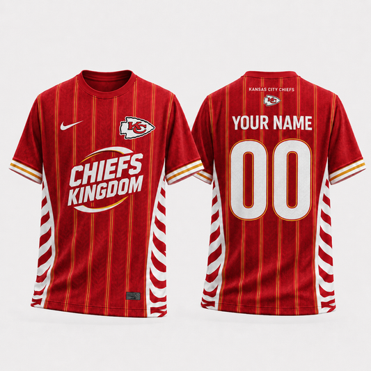KCC x NFL Personalized T-Shirt for Football Fans
