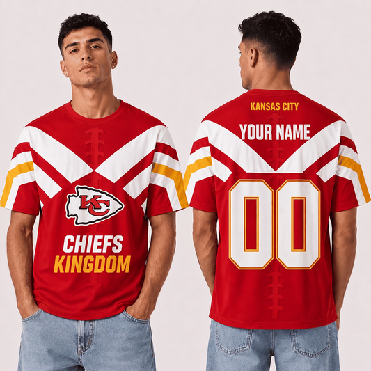 KCC x NFL Premium T-Shirt 3D Personalized Gift For Fan