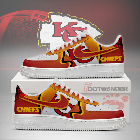 KCC x NFL Premium V2 AF1 Sneakers DDT