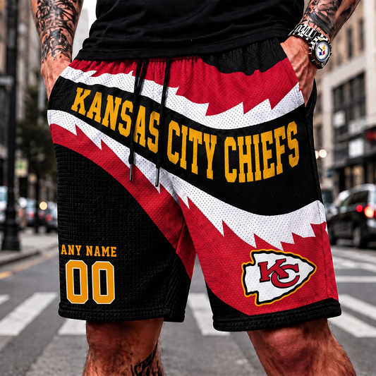 KCC_NFL SHORT PANTS CUSTOM NAME & NUMBER FOR FAN