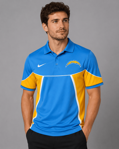 LAC Premium NFL Personalized Sports Style Polo Shirt