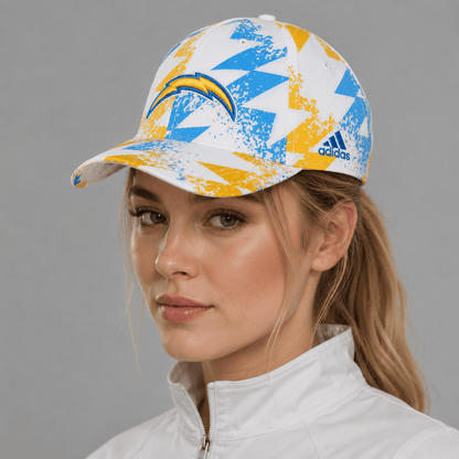 LAC Premium NFL Sports Fan Geometric Pattern Baseball Cap