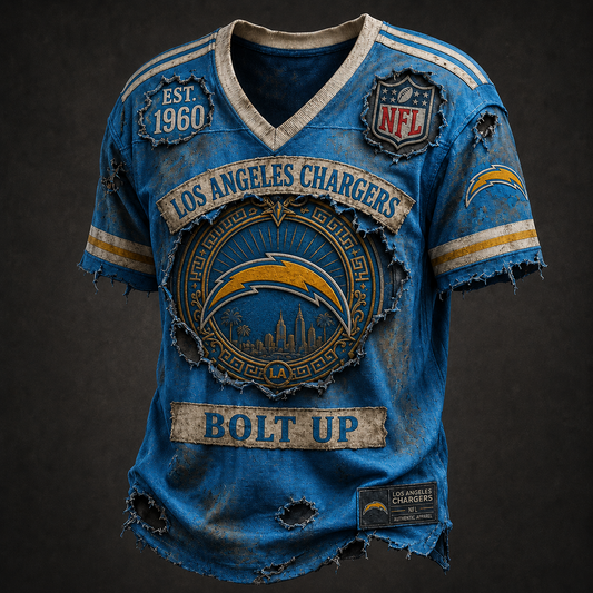 LAC X NFL Exclusive V-Neck T-Shirt 2007