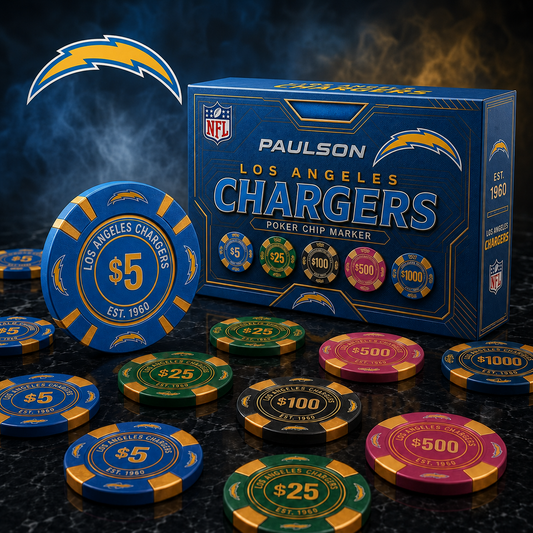 LAC X NFL Personalized Premium Poker Chip Gift