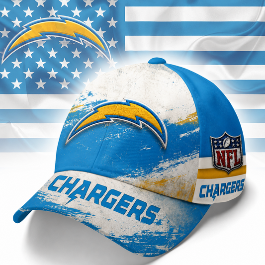LAC x NFL Grunge Style Team Premium Cap 0207