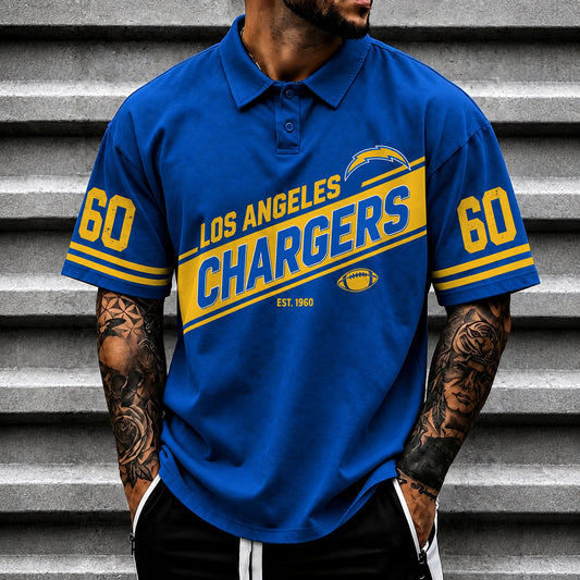 LAC x NFL Luxury V4 Polo Shirt