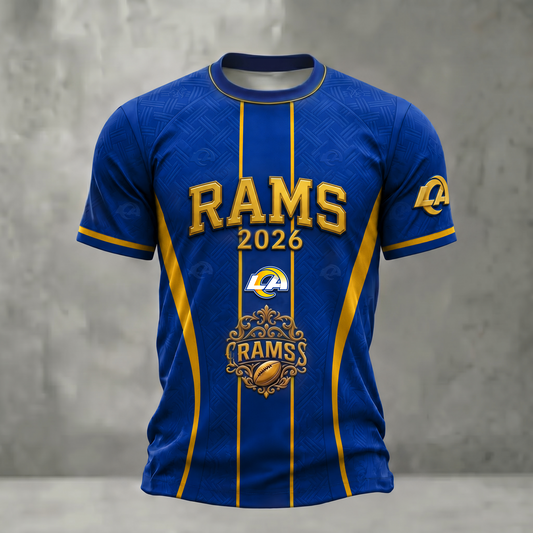 LAR NFL Luxury V5 Classic T-shirt DDT 030626 HLPHUONG