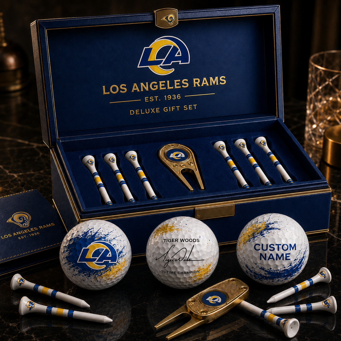 LAR X NFL Championship Golf Gift Box – Premium Collection