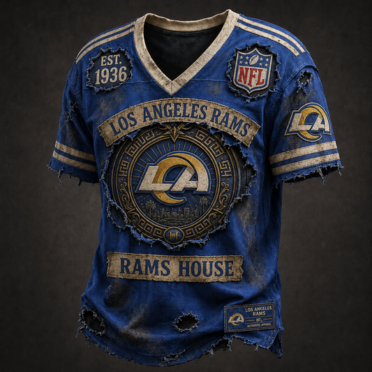 LAR X NFL Exclusive V-Neck T-Shirt 2007
