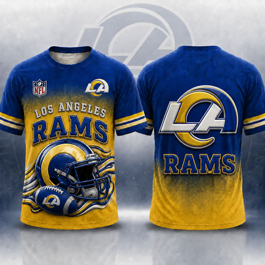 LAR X NFL Premium Victory Series 3D T-Shirt 2107