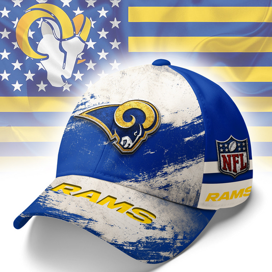 LAR x NFL Grunge Style Team Premium Cap 0207