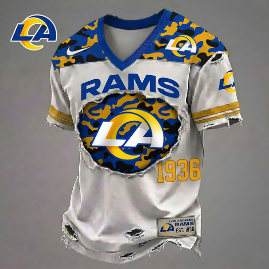 LAR x NFL Luxury Camo Classic T-shirt DDT 290526 TTTZ