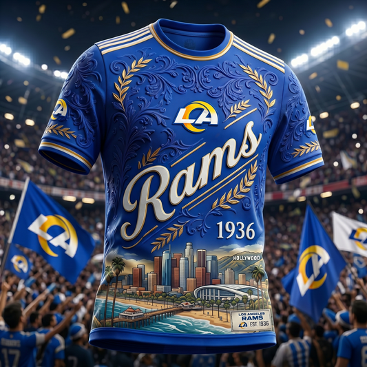 LAR x NFL Luxury V13 Classic T-shirt 220626