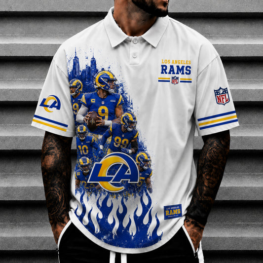 LAR x NFL Luxury V5 Polo Shirt