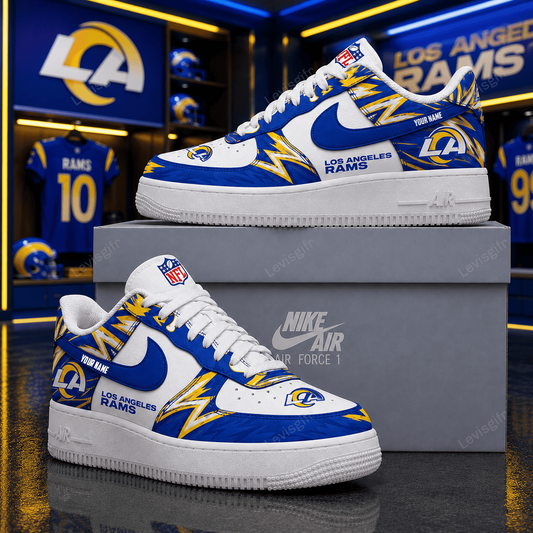 LAR x NFL Premium AF1 Sneaker Personalized Gift For Fan