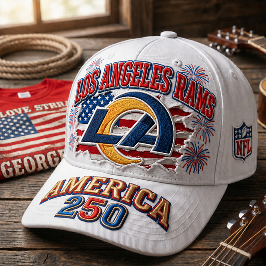 LAR x NFL Premium Cap 250 Years Anniversary Of Freedom 0107