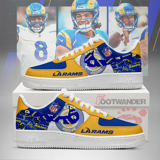 LAR x NFL Premium V2 AF1 Sneakers DDT