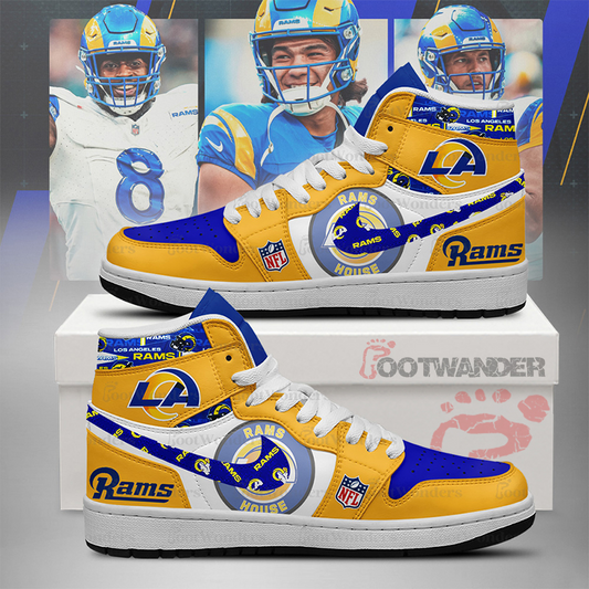 LAR x NFL Premium V2 Air Jordan 1 DDT