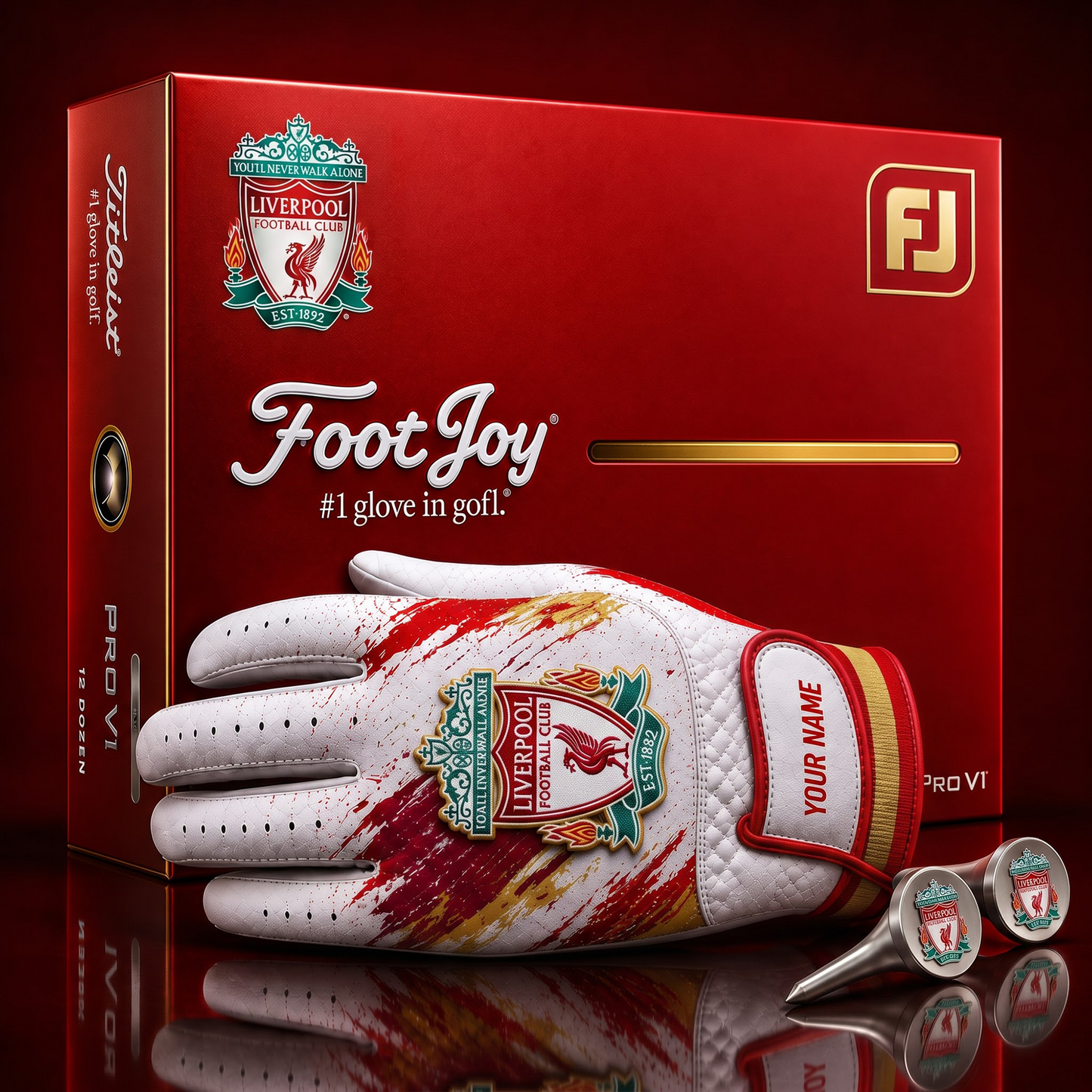LIV_SIGNATURE EPL DELUXE PERSONALIZED GOLF GLOVE SET LIMITED EDITION