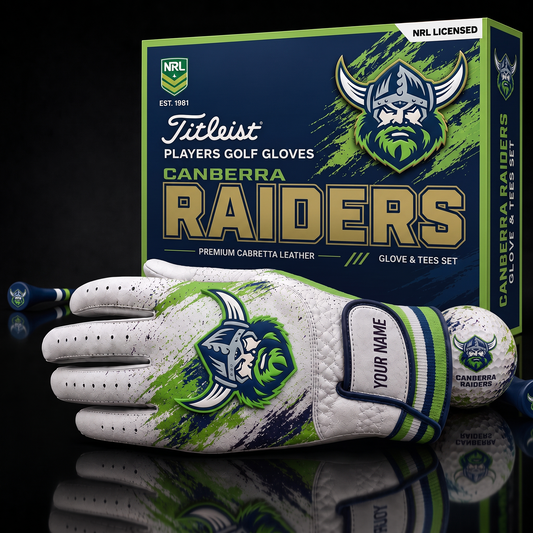 LUXURY PERSONALIZED GOLF GLOVE SET LIMITED EDTION