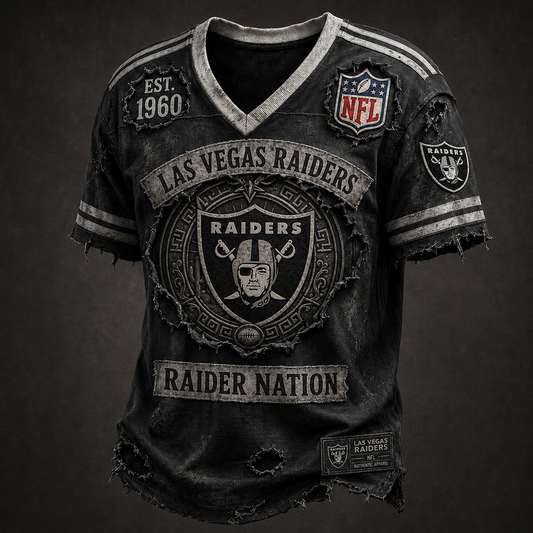 LV X NFL Exclusive V-Neck T-Shirt 2007