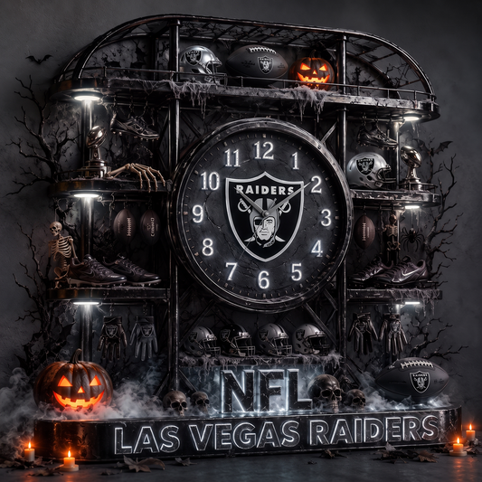 LV X NFL Haunted Legacy Wall Clock – Halloween Limited Edition