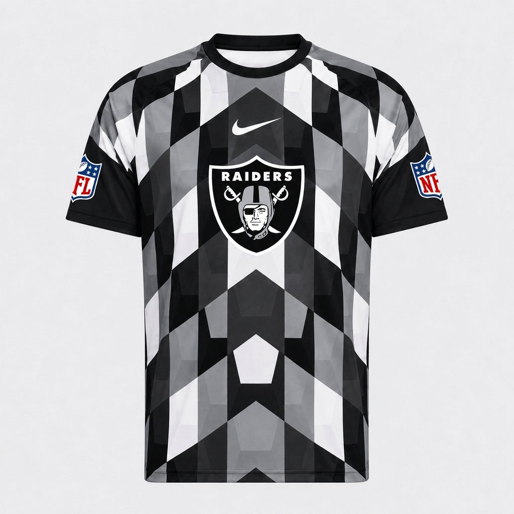 LVR x Premium NFL Geometric Fan Performance T-Shirt