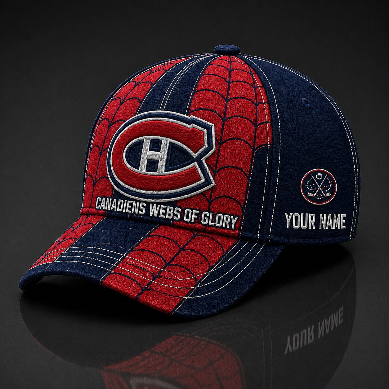MC NHL x Spider Premium Classic Cap Limited Edition Gift for Football Fans