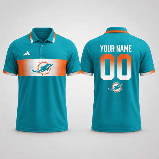 MD Premium NFL Personalized Match Day Polo Shirt