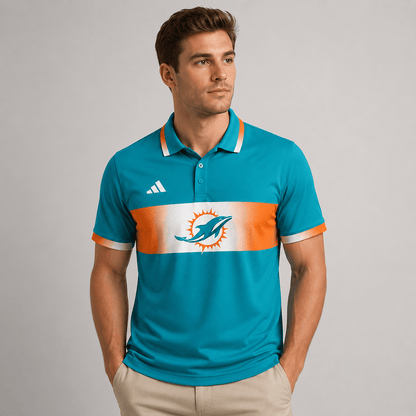 MD Premium NFL Personalized Match Day Polo Shirt