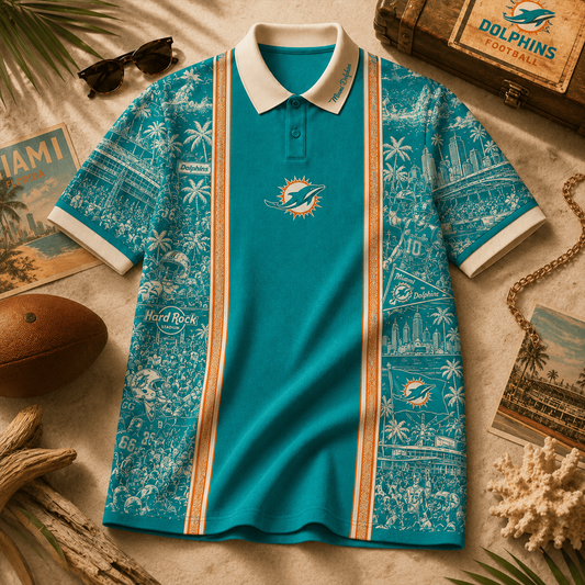 MD_NFL Heritage Polo Shirt Gifts For Fan - Limited Edition