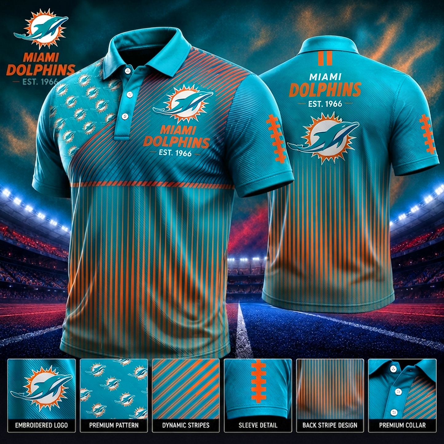 MD_NFL Premium Polo Shirt – Limited Edition