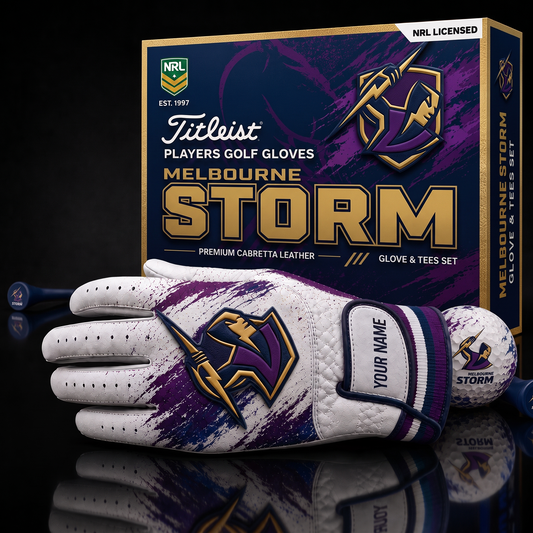 MEL LUXURY PERSONALIZED GOLF GLOVE SET LIMITED EDTION