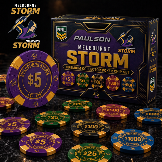 MEL X NRL Personalized Premium Poker Chip Gift