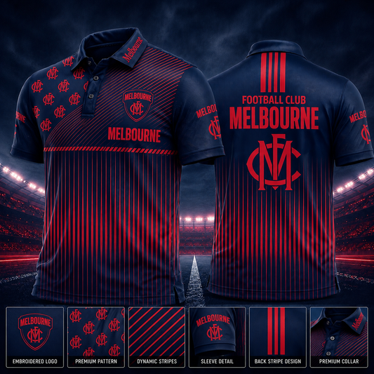 MEL X PREMIUM AFL EXCLUSIVE POLO SHIRT LIMITED EDITION V2