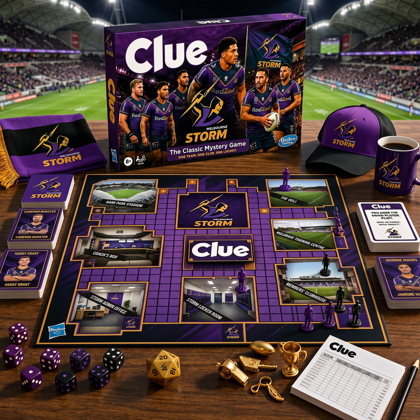 MEL X Premium NRL Hasbro Collector’s Edition Board Game