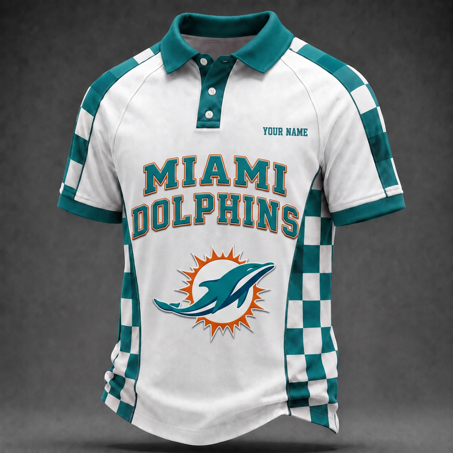 MIA X NFL New Style Polo Shirt – Signature Edition