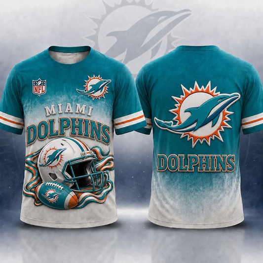 MIA X NFL Premium Victory Series 3D T-Shirt 2107
