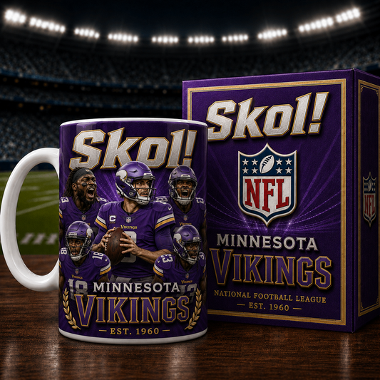 MIN X NFL commemorative ceramic mug 2007