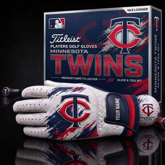 MT_MLB LUXURY PERSONALIZED GOLF GLOVE SET LIMITED EDTION