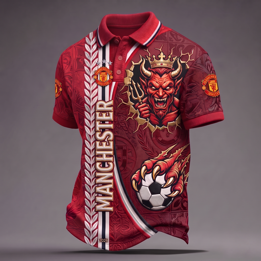 MU x EPL Luxury V2 Polo Shirt