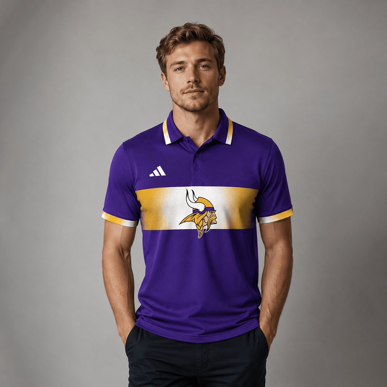 MV Premium NFL Personalized Match Day Polo Shirt
