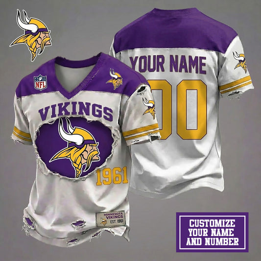 MV x Customize NFL Luxury Classic T-shirt DDT 030626 TTTZ